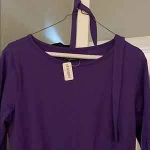 Purple work/dinner dress